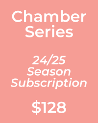 poster for 24/25 Chamber Subscription